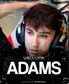 ADAMS, streamer de Twitch, ES, 15.8K seguidores